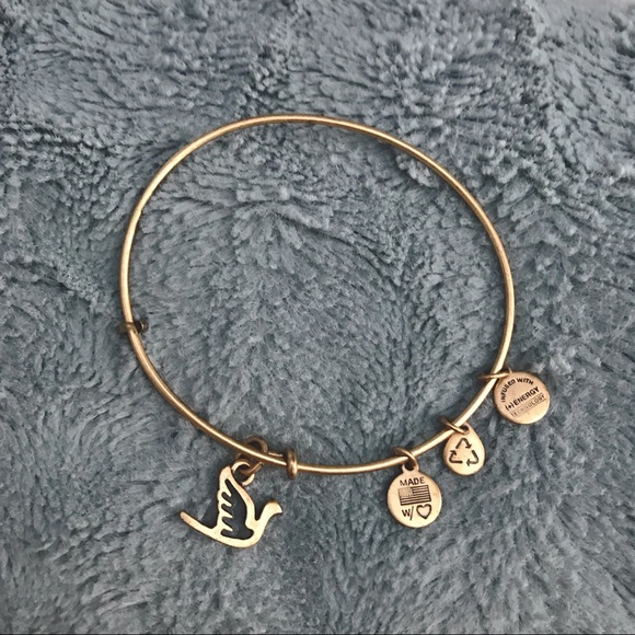 Alex and Ani Jewelry - Alex and Ani Gold Dove Bracelet